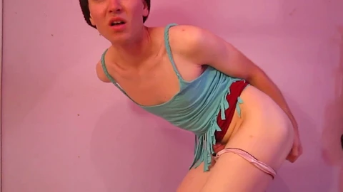 Crossdresser, crossdresser anal solo