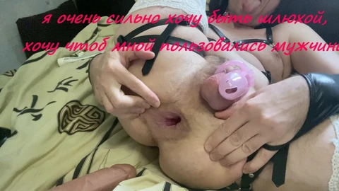 Home workout with sissy sluts in lingerie and tights